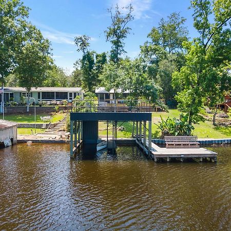 Waterfront On Lake Talquin - Near Fsu - Stunning Views - 2 Story Deck - Fire Pit - Fast 1000 Mbps Internet - 3 Min From Boat Ramp Tallahassee Exterior photo